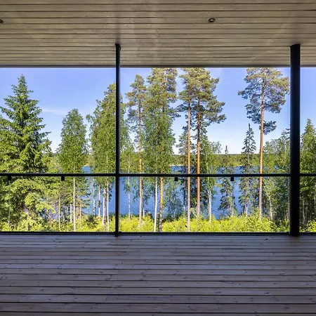 فيلة Luxury Holiday Lake Pavillion Hämeenlinna